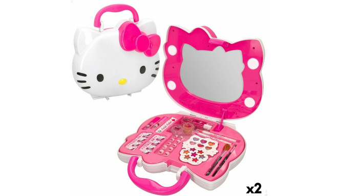 Children's Make-up Set Hello Kitty Bag 36 Pieces (2 Units)