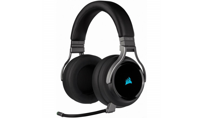 Bluetooth Headset with Microphone Corsair Virtuoso RGB Black Multicolour