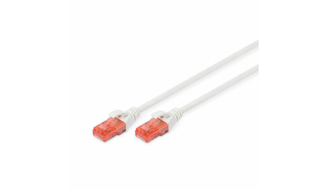 UTP Kategooria 6 Jäik Võrgukaabel Digitus DK-1617-030/WH 3 m