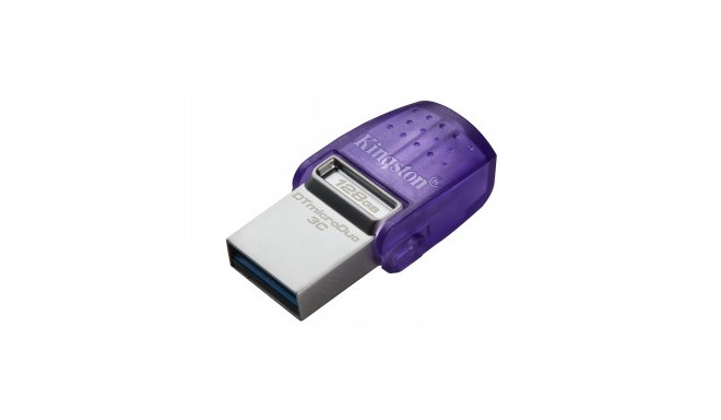 KINGSTON 128GB DATATRAVELER MICRODUO 3C 200MB/S DUAL USB-A + USB-C
