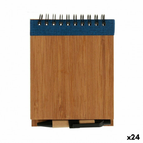 Spirālklade ar Pildspalvu Pincello AR1810135 1 x 10 x 13 cm Bambuss (24 gb.)