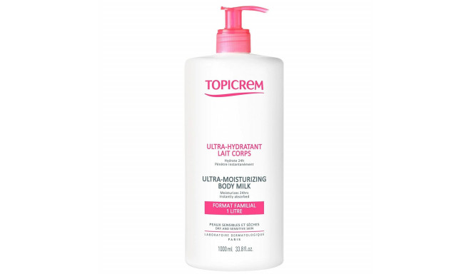 Body Lotion Topicrem Uh Moisturizing 1 L