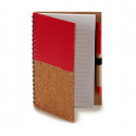 Spiral Notebook with Pen 12,5 x 18 cm Wood (12 Units)