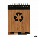 Spirālklade ar Pildspalvu Bambuss 1 x 10 x 13 cm (24 gb.)