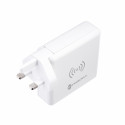 Multifunction Charger Forcell 15W 4in1 with USB/USB-C socket, power bank 8000mAh and wireless chargi