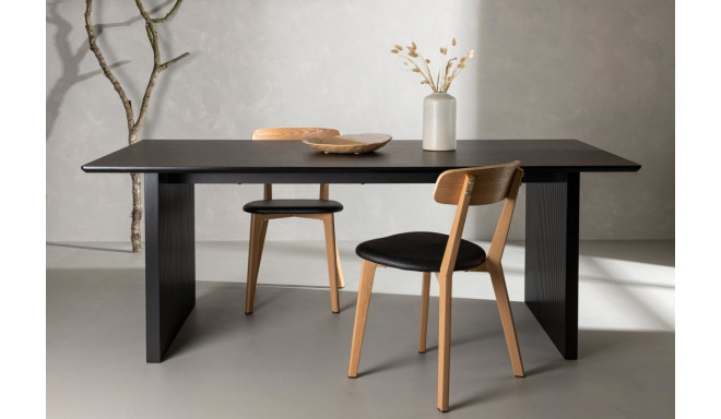 Söögilaud Vail, must