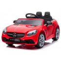 Jeździk na akumulator Mercedes BENZ SLC300 Cabrio czerwony, dźwięki, światła, pilot