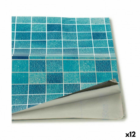 Adhesive paper 1804158 1804158 60 x 90 x 1 cm Squares (12 Units)