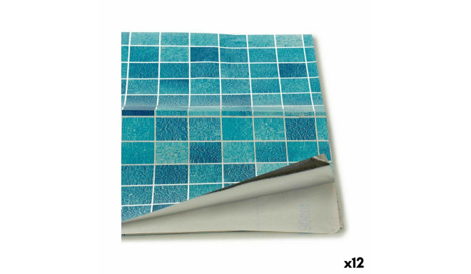 Adhesive paper 1804158 1804158 60 x 90 x 1 cm Squares (12 Units)