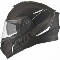 Integraalkaitsekiiver Nox N918 Meta Must/Valge (S)