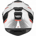 Full Face Helmet Nox N918 Meta Rojo/Blanco (S)