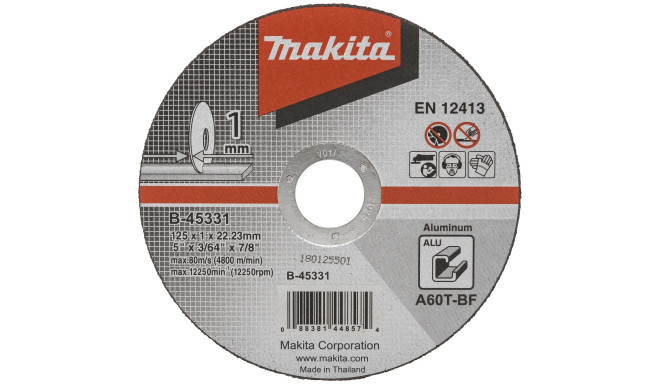 Makita B-45331 cutting disk 125x1mm Alu