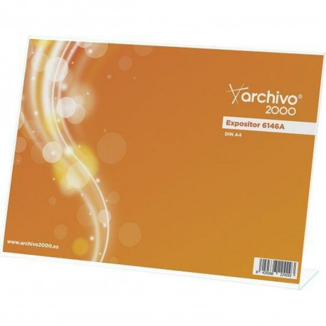 Letivitriin Archivo 2000 Laua Horisontaalne Läbipaistev Din A4