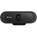 SANDBERG USB Webcam 1080P Saver No driver installation needed With a clamp for the flatscreen Stereo
