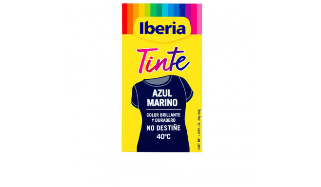IBERIA TINTE ROPA no destiñe 40º #azul marino 70 gr