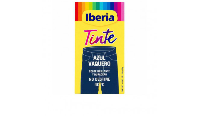 IBERIA TINTE ROPA no destiñe 40º #azul vaquero 70 gr