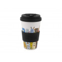 RPET tass 435 ml STAY PAWSITIVE