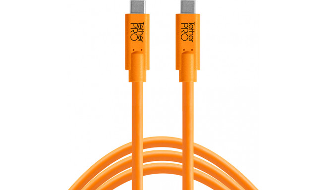 Tether Tools cable TetherPro USB-C - USB-C 0.9m, orange