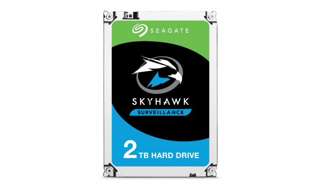 Seagate HDD Surveillance Skyhawk 7200 2TB 5900rpm SATA 6Gb/s 64MB 3.5" 24x7
