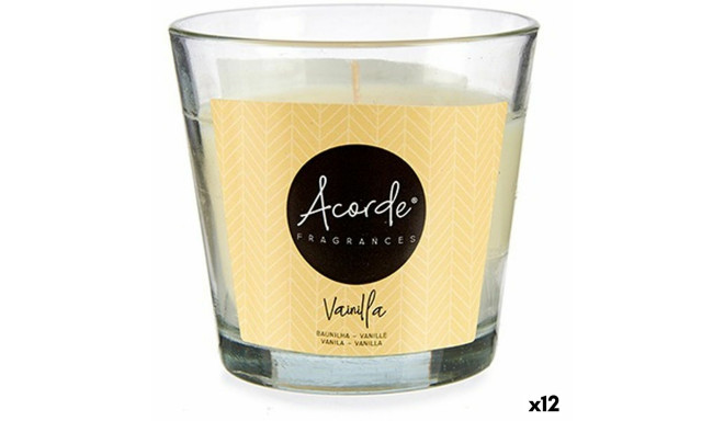 Scented Candle Acorde 261-50H 261-50H Vanilla 120 g (12 Units)