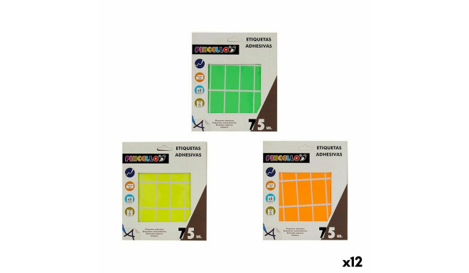 Клейкие этикетки Pincello 1711096 25 x 45 mm Прямоугольный (12 штук)