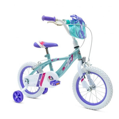 Huffy Glimmer jalgratas, 14", sinimustvalge
