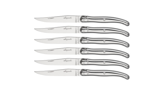 Jean Dubost Laguiole      6 pcs. Steak Knife Set, Stainless Steel