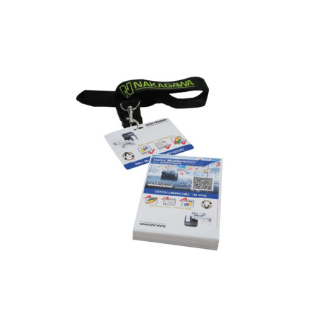 Nakagawa visitor badges, 96x82
