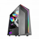 ATX Korpus Mars Gaming MC-X7 Negro Caja PC Gaming ATX Frontal ARGB Ventilador 12cm RGB Ventana Later