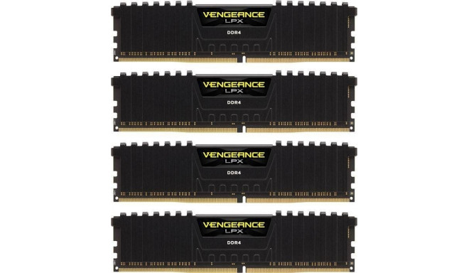 Corsair DDR4 64GB 3200- CL -16 Vengeance LPX Quad-Kit