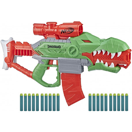Nerf püss DinoSquad Rex-Rampage, roheline/oranž