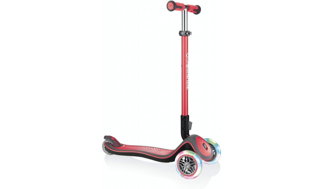 Globber Elite Deluxe with illuminated castors red - 444-402