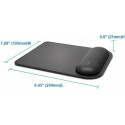 Kensington ErgoSoft wrist rest mouse pad - K52888EU