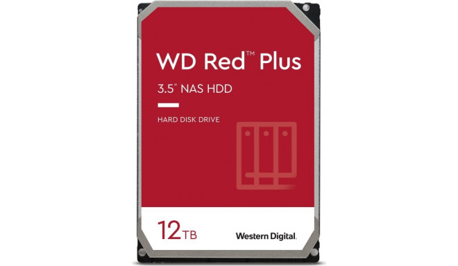 Western Digital 12TB WD120EFBX Red Plus 7200 SA3