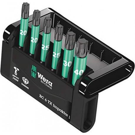 Wera Bit-Check 6 TX Impaktor 1 - Bit assortment