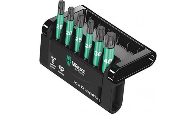 Wera Bit-Check 6 TX Impaktor 1 - Bit assortment