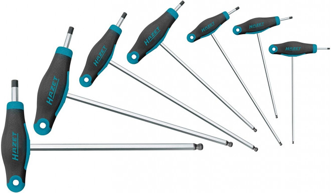 Hazet screwdriver set 829KK / 7 - with T-handle