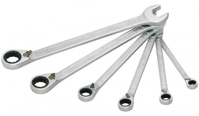 Hazet ratchet ring spanner set 6 pieces - 606 / 6-1