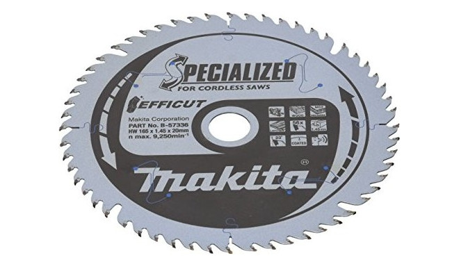 Makita saw blade EFFICUT 165mm 56Z - B-57336