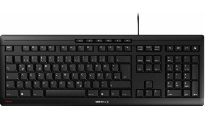 Cherry keyboard Stream U DE, black