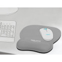 DeLOCK ergonomic mouse pad with gel wrist rest - 245x206