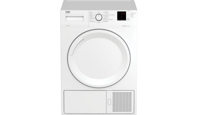 Beko dryer DS73S2PA A + white