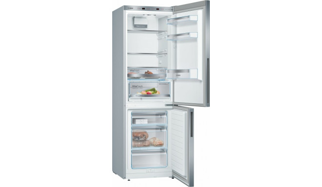 Bosch fridge / freezer combination KGE364LCA series 6 C silver - series 6