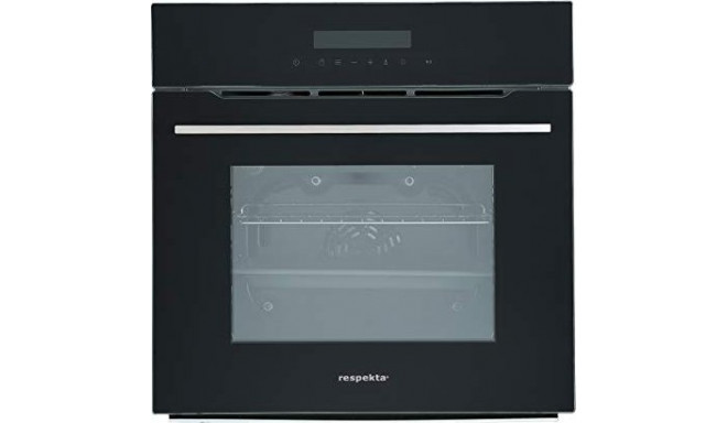 Respekta oven Pyro 9 glass Touch A black