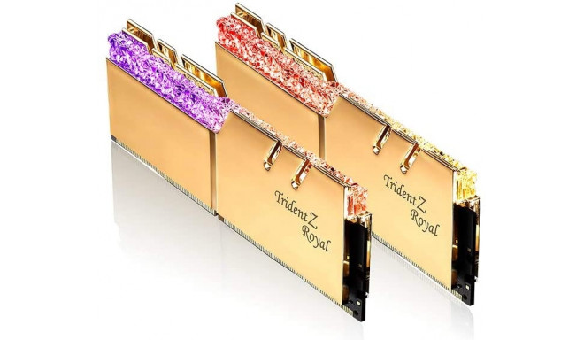 G.Skill RAM DDR4 32GB 4400- CL 19 TZ Royal Gold Dual Kit F4-4400C19D-32GTRG