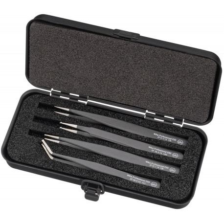 Wiha SMD tweezers Set Professional ESD - 32349
