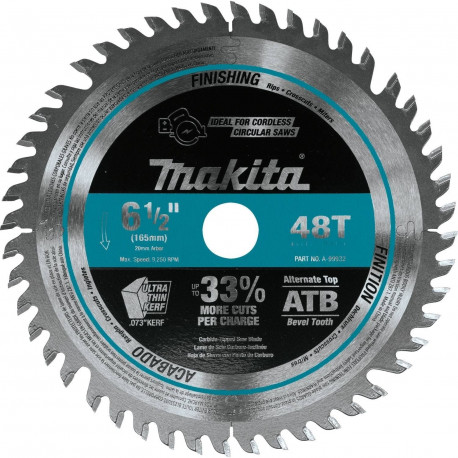 Makita saw blade SPECIALIZED 165x20 48Z (ilma aku ja laadijata)