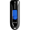 Transcend USB 512GB 40/90 JFlash 790K black U3