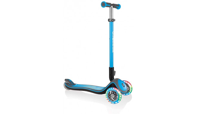 Globber Elite Deluxe with illuminated castors blue - 444-401