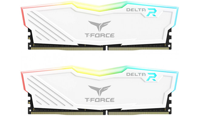 Team Group DDR4 -16GB - 3600 - CL - 18 T-Force Delta white Dual Kit